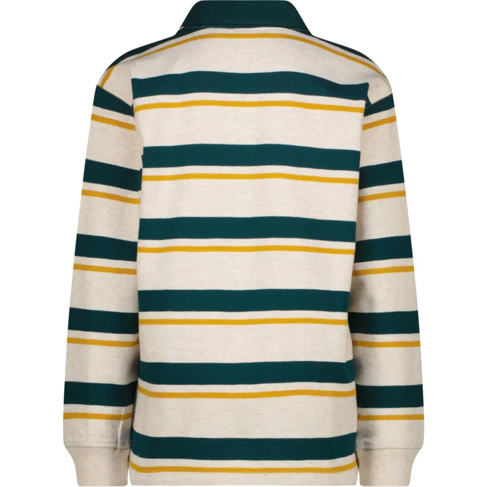 Vingino oversized gestreepte longsleeve beige, foto 3