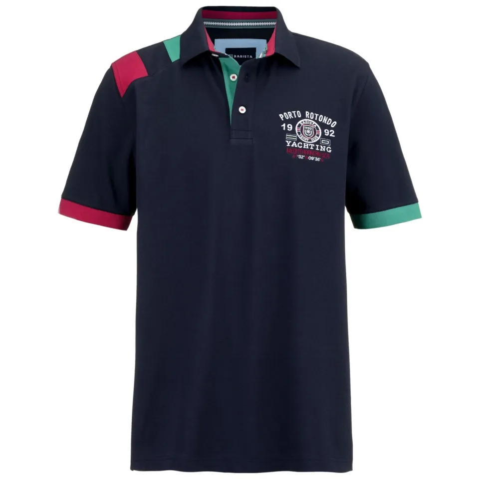 Babista regular polo donkerblauw, foto 2