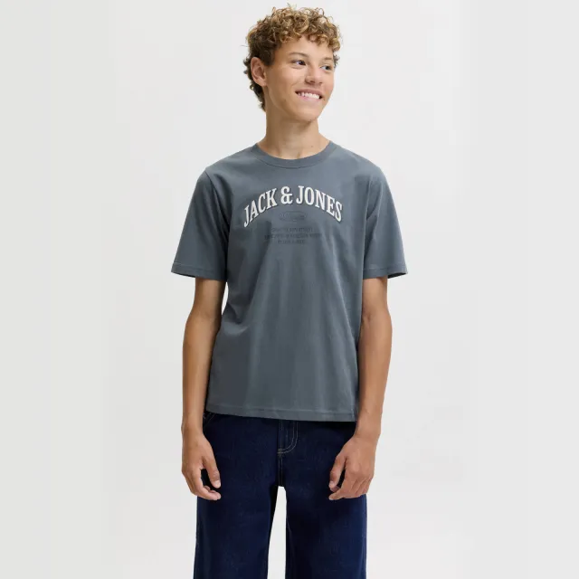 Jack & Jones T-shirt met logo blauw
