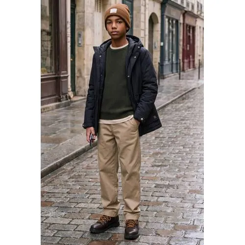 Jack & Jones JUNIOR gebreide trui - donkergroen, foto 3