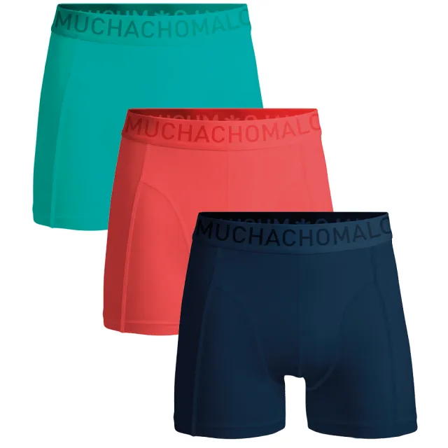 Muchachomalo Heren 3-pack Boxershorts Microfiber Veelkleurig