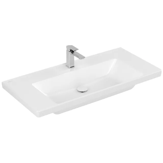 Villeroy & Boch Subway 3.0 wastafel 100x47x16.5 cm wit alpin