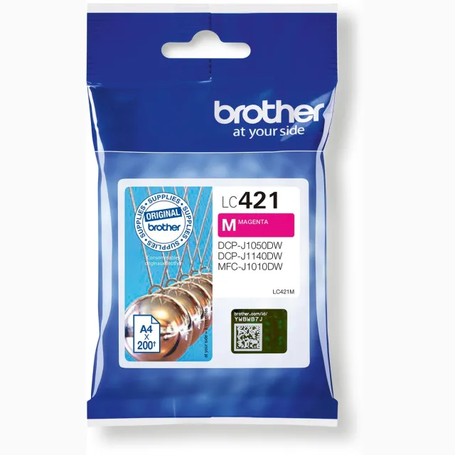 Brother LC-421M inktcartridge magenta