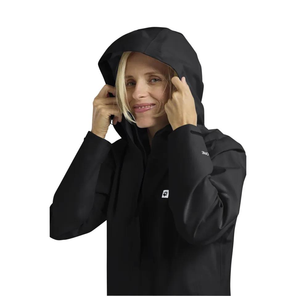 Jack Wolfskin outdoor jas - zwart, foto 6