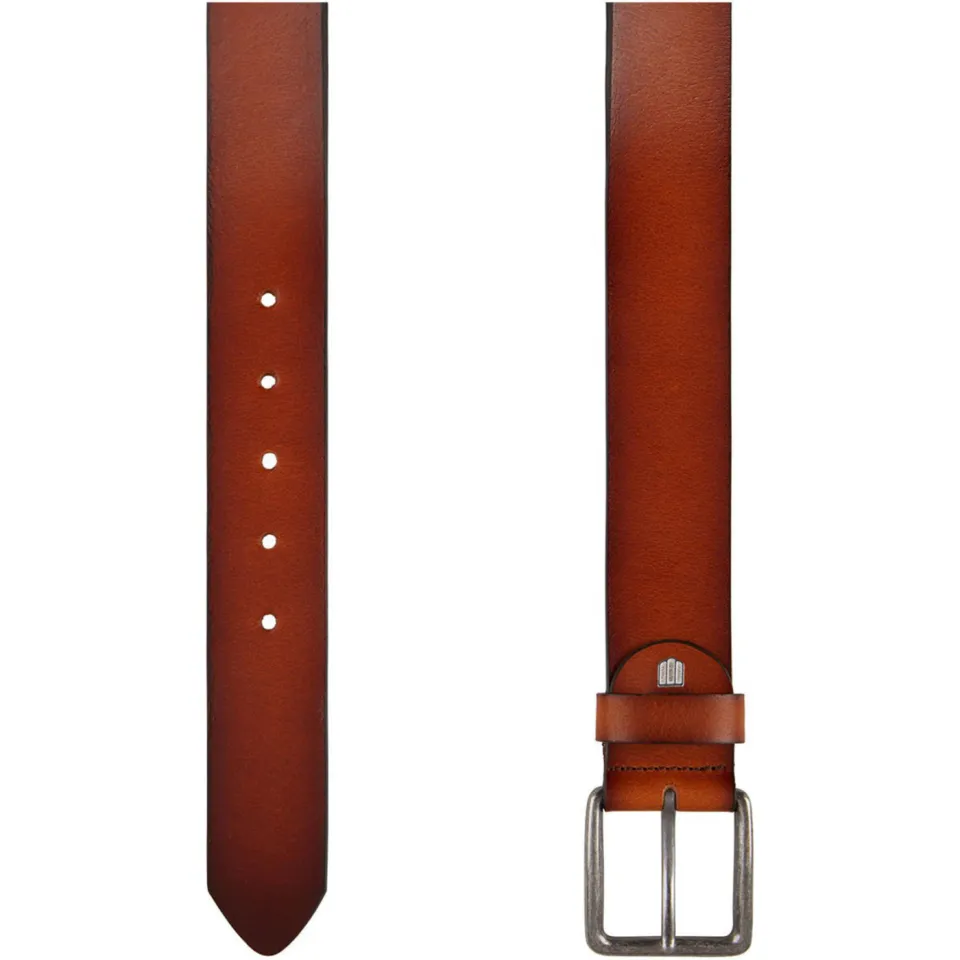 Profuomo leren riem cognac, foto 3
