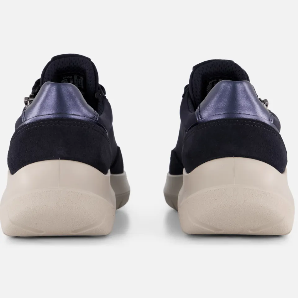 Ecco Valerie Side Zip sneakers blauw, foto 3