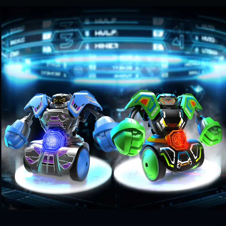 Silverlit Robo Kombat Tornado Battle Pack blauw, groen, zilver, foto 7