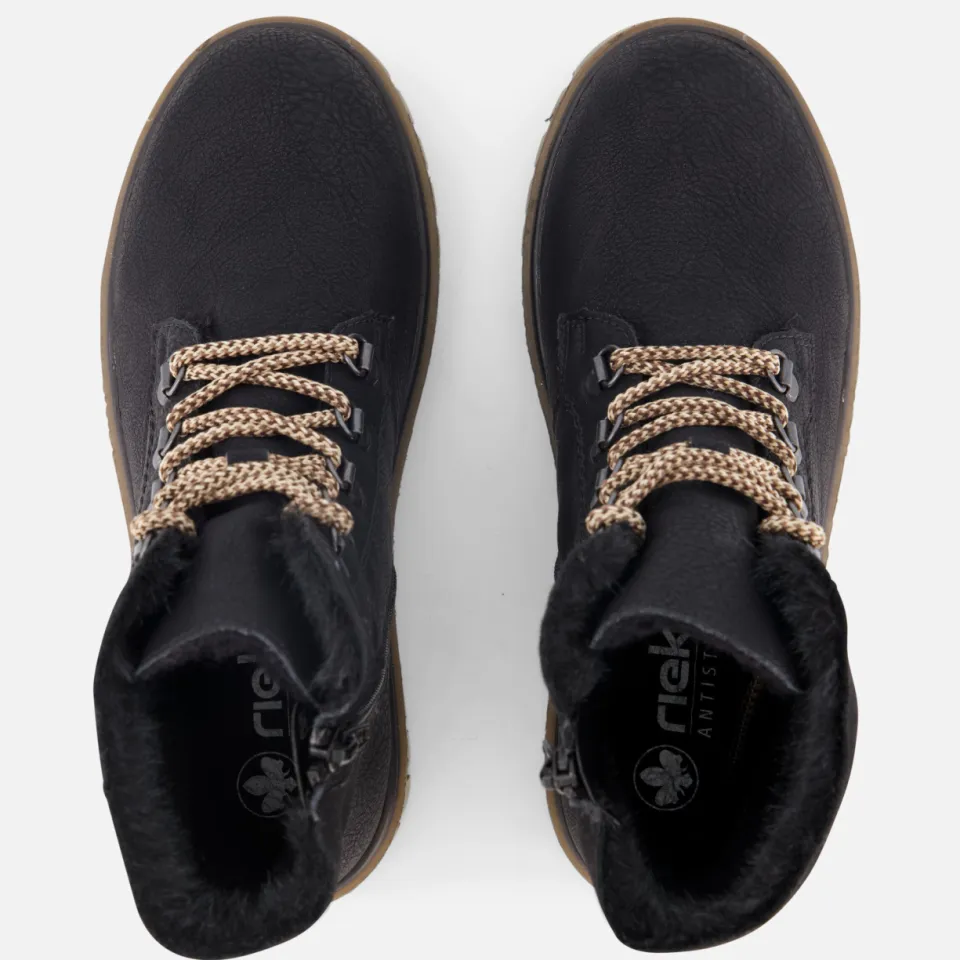 Rieker veterboots zwart, foto 7
