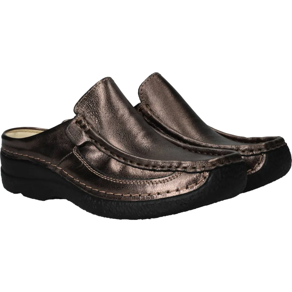 Wolky Roll Slide muiltje brons, foto 3
