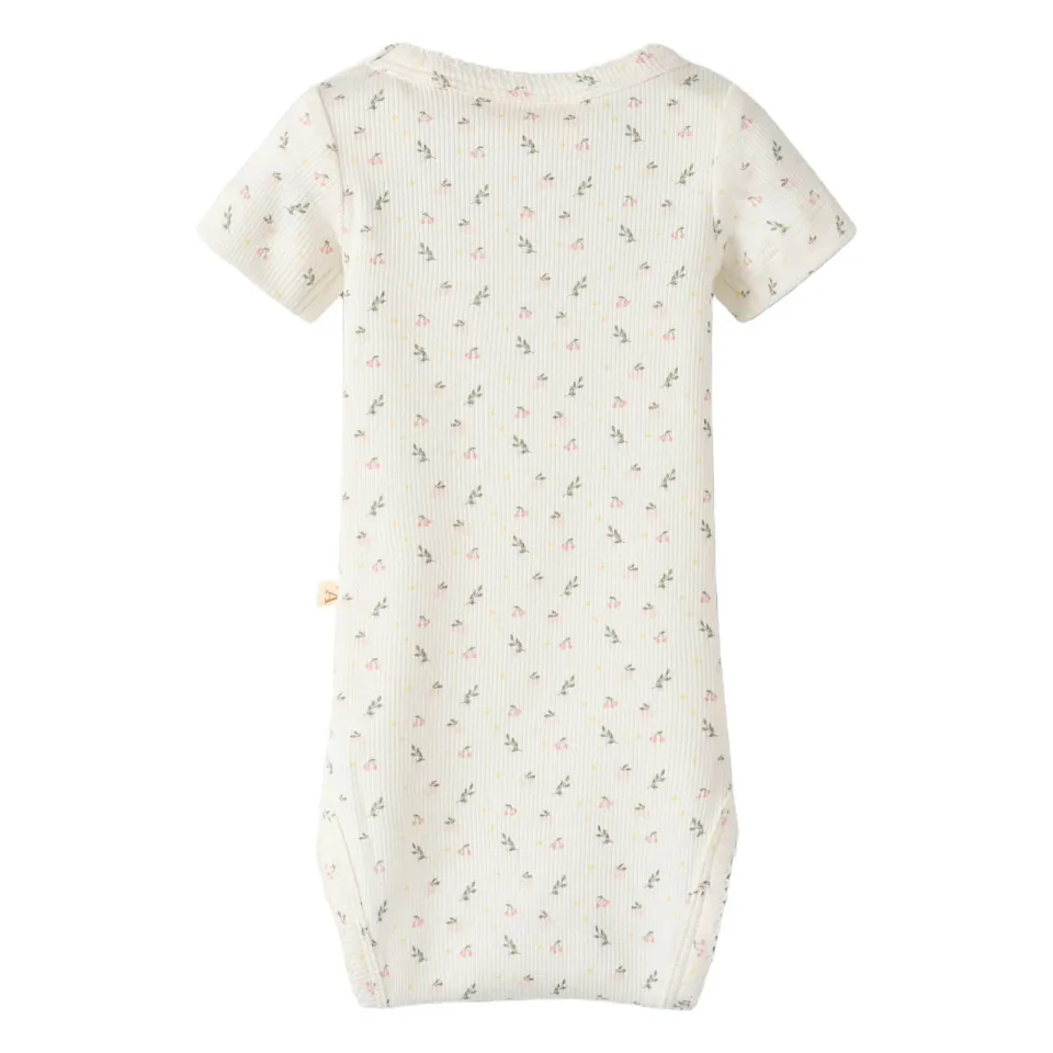 Lil' Atelier BABY gebloemde romper wit, foto 2