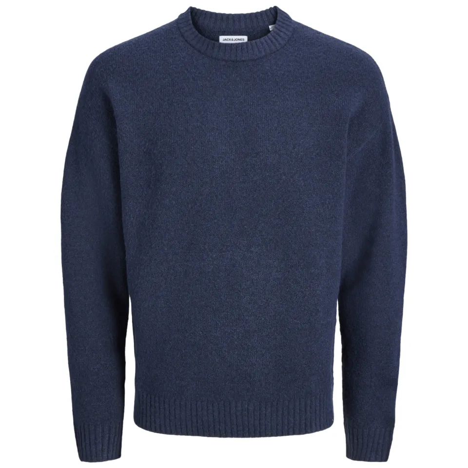 Jack & Jones JUNIOR gebreide trui met wol - donkerblauw, foto 2