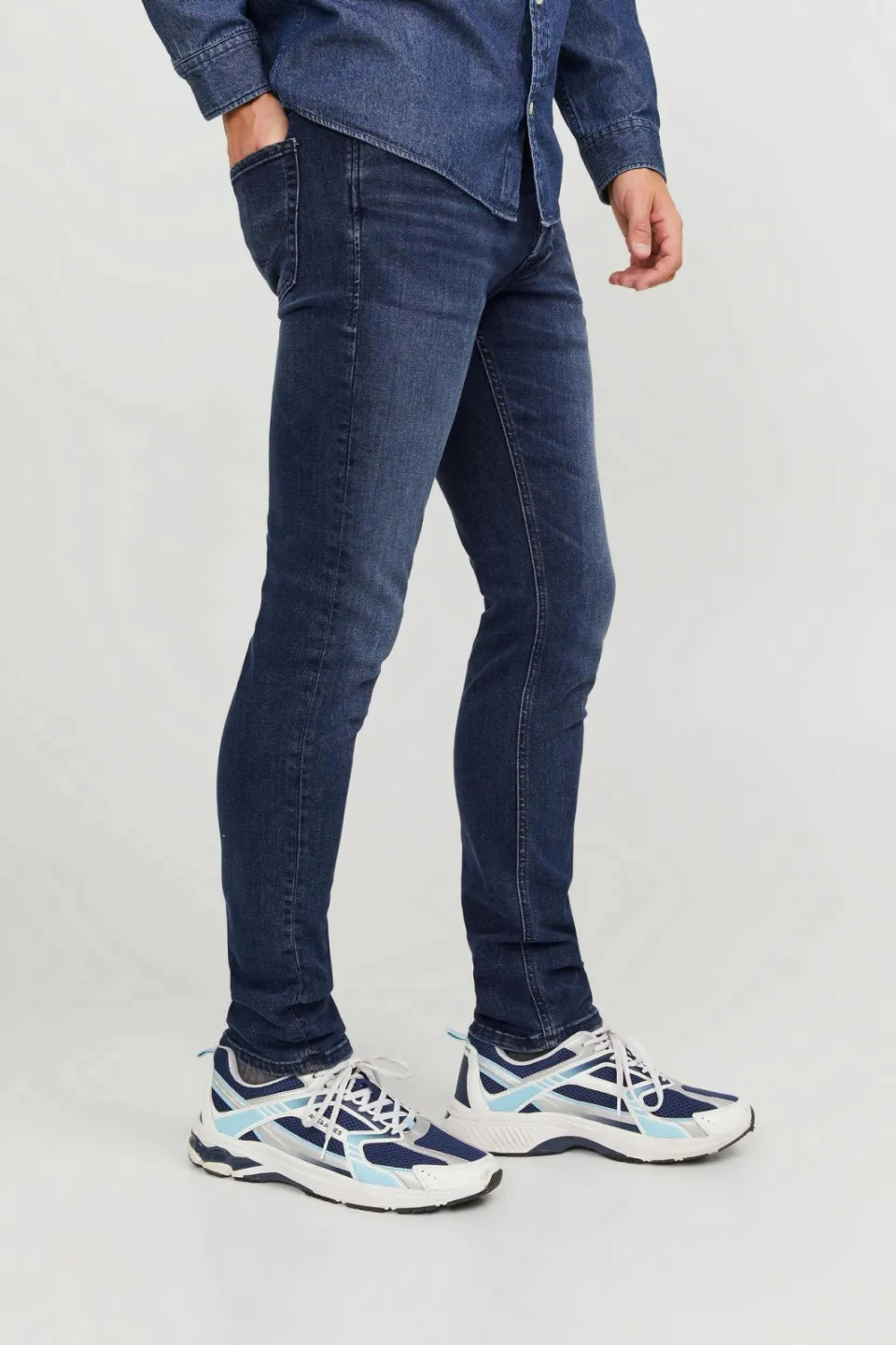 Jack & Jones JEANS INTELLIGENCE slim fit jeans - blue denim, foto 7
