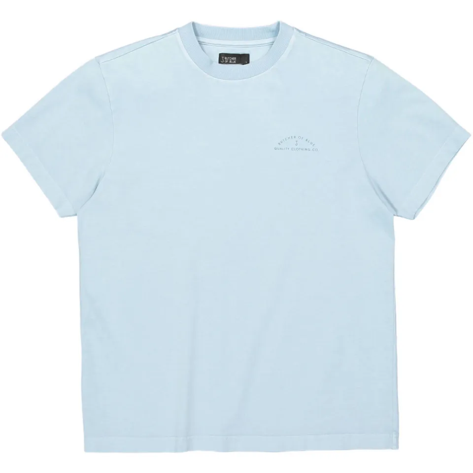 Butcher of Blue oversized T-shirt met backprint lichtblauw, foto 2