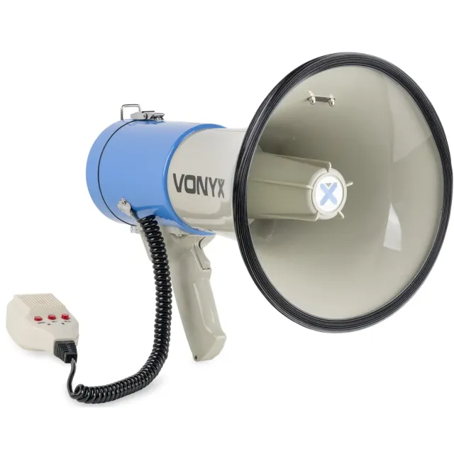 Vonyx MEG060 megafoon 60W blauw Blue