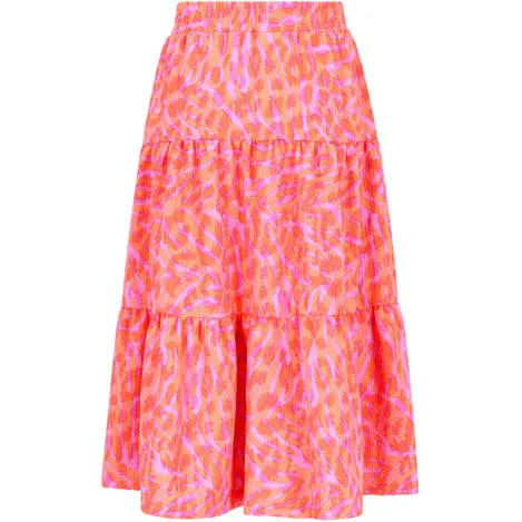 B.Nosy maxi rok met panterprint roze, foto 4