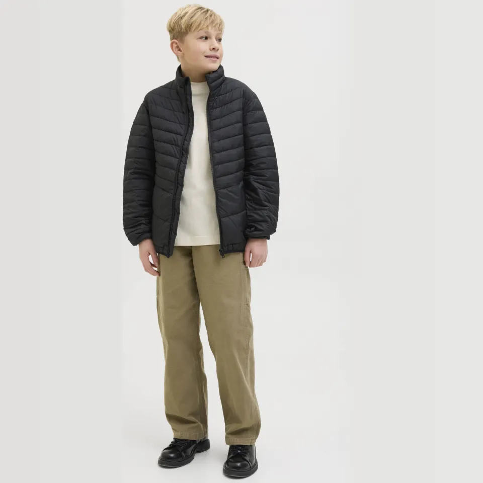 Jack & Jones junior t-shirt met backprint ecru, foto 4