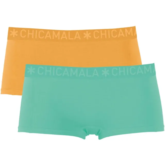 Muchachomalo boxershorts 2-pack oranje Veelkleurig