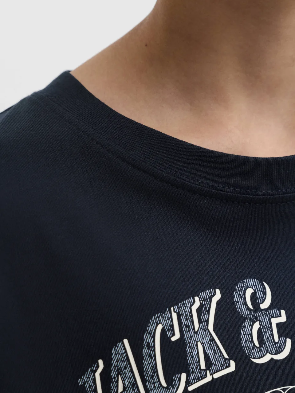 Jack & Jones Junior longsleeve donkerblauw, foto 6