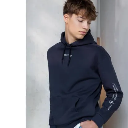 Rellix oversized hoodie met logo - zwart, foto 3