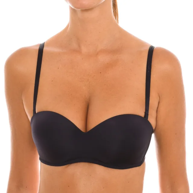 Dim Strapless/Verwijderbare bandjes DIM Zwart
