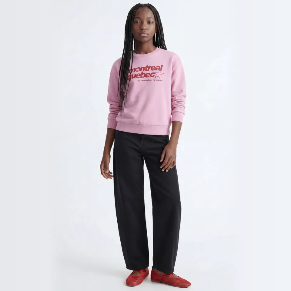 JJXX GIRL sweater met tekst - roze, foto 6