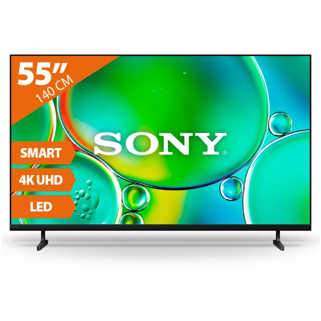Sony K-55S25M2PB (2026) BRAVIA 2 II - 55 inch - LED TV Zwart