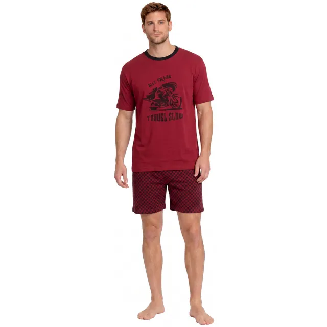 Kisses&Love KL30000 pyjamaset bordeaux
