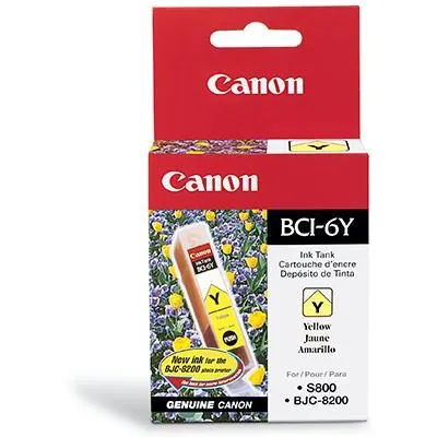 Canon BCI-6Y geel