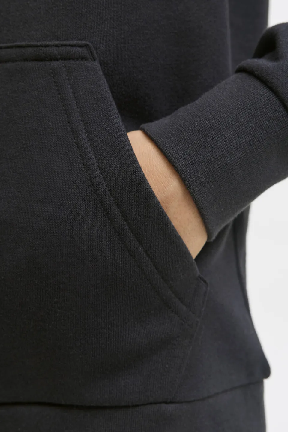 Jack & Jones JUNIOR hoodie zwart, foto 7