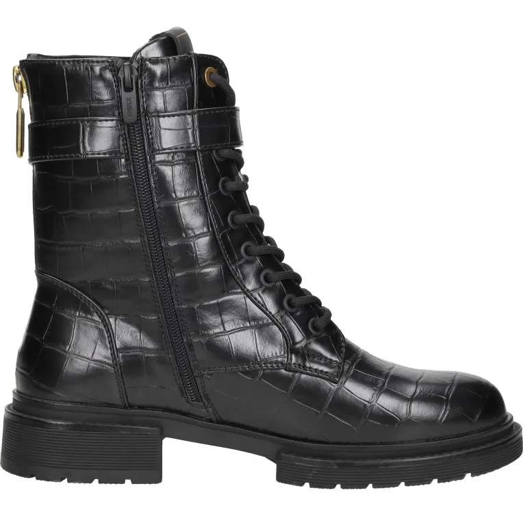 Mexx Kimberly Glad veterboot zwart