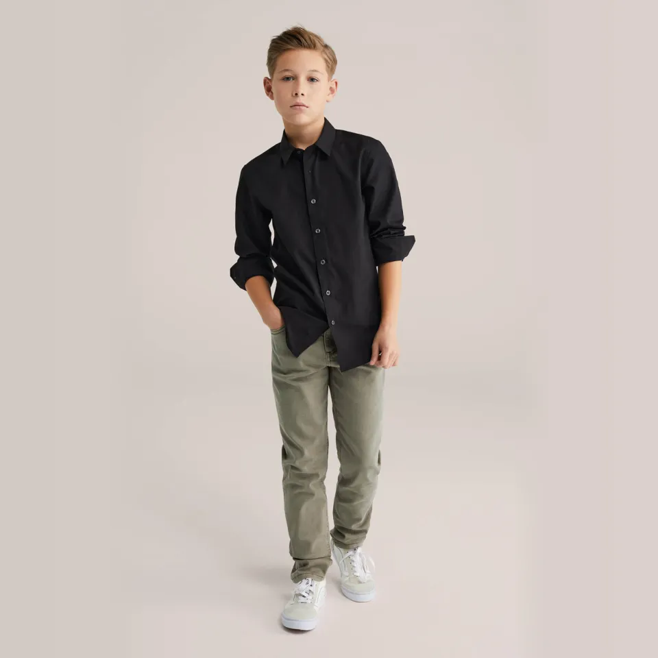 WE Fashion overhemd zwart, foto 3