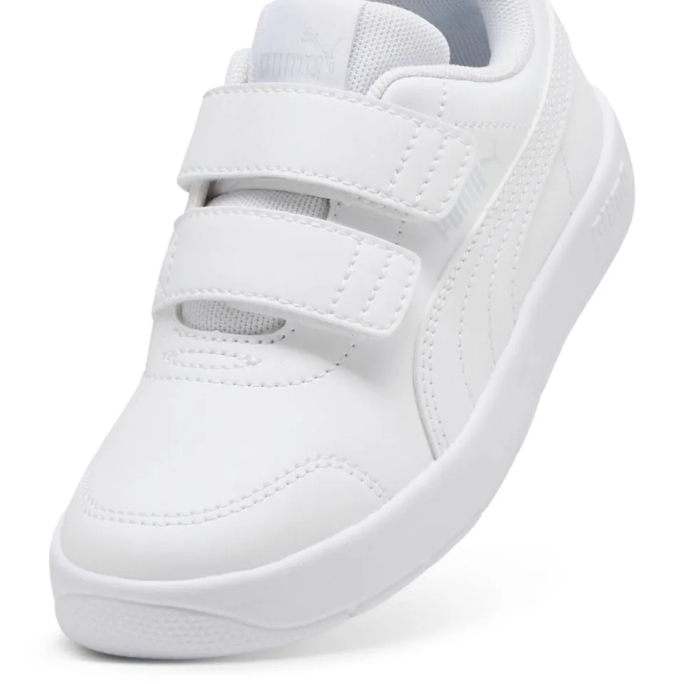 Puma Courtflex V3 sneakers wit, foto 6