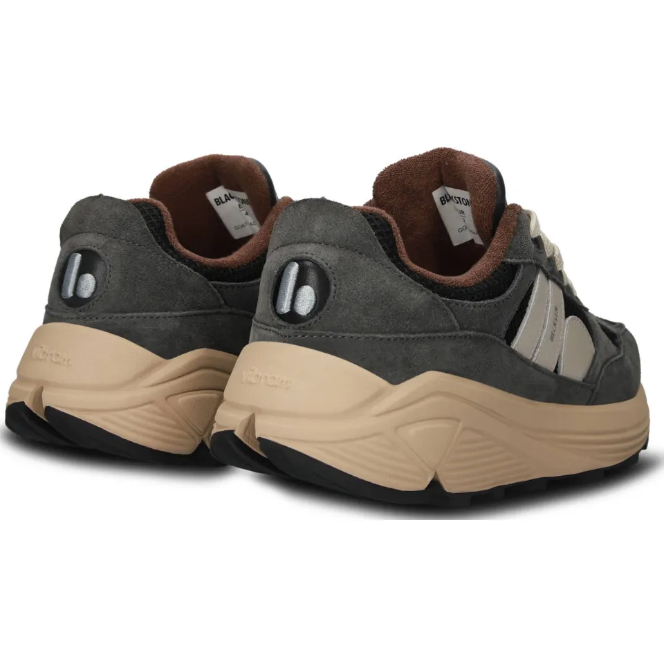 Blackstone V-Riley - Asphalt - Suede runner sneaker grey, foto 3