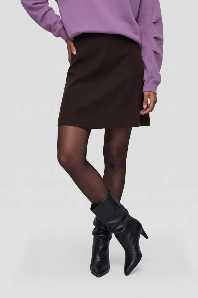 Notre-V Nv-ies wollen rok bruin