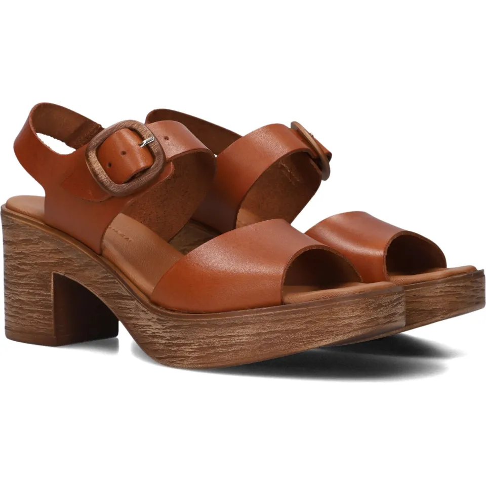 Stefano Lauran Sandalen 930 Cognac, foto 3