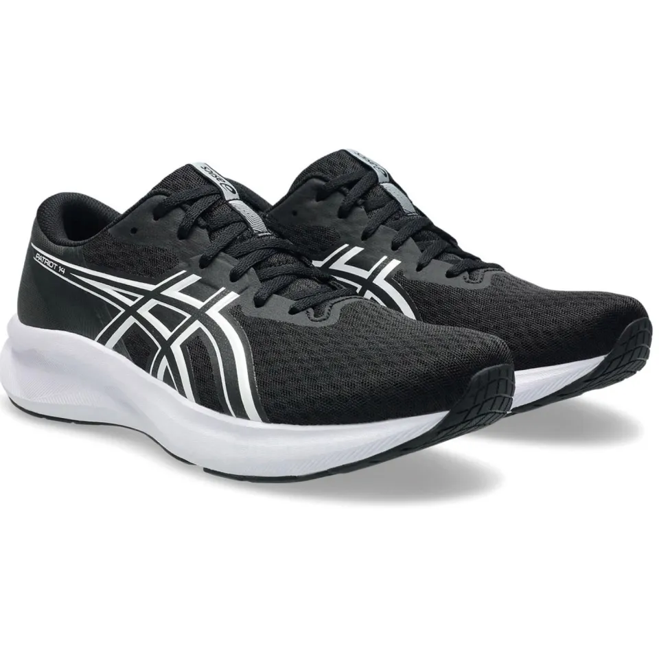 Asics Patriot 14 hardloopschoenen zwart/wit, foto 3