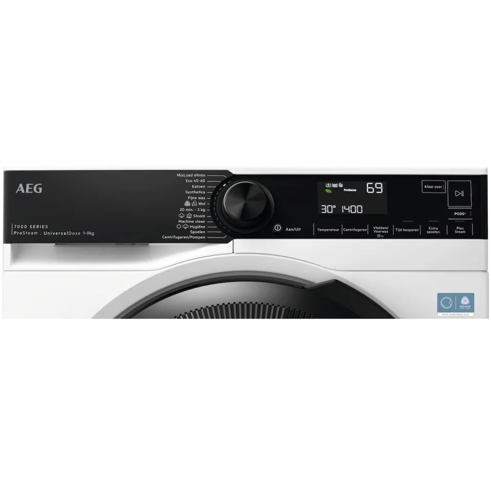 AEG LR7694EUD4 wasmachine wit, foto 2