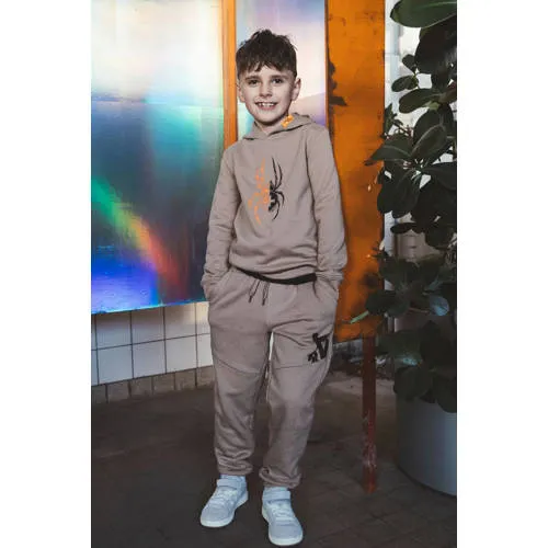TYGO & vito regular fit joggingbroek met print zand, foto 4