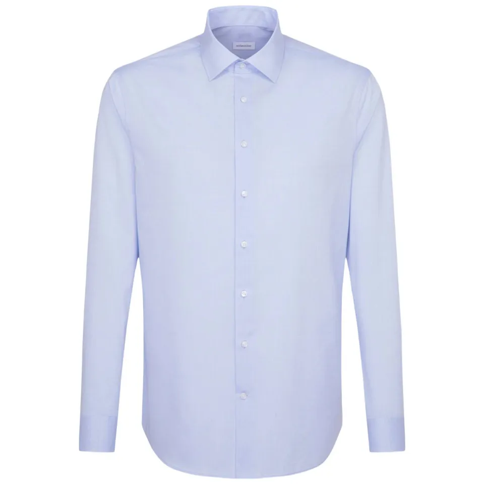 Seidensticker slim fit overhemd blauw, foto 2