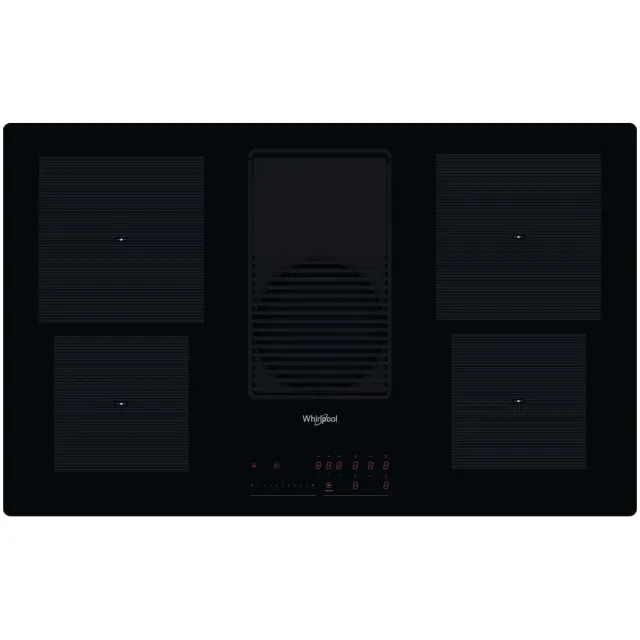 Whirlpool WVH 92 K/1 Inductie kookplaat met afzuiging Zwart