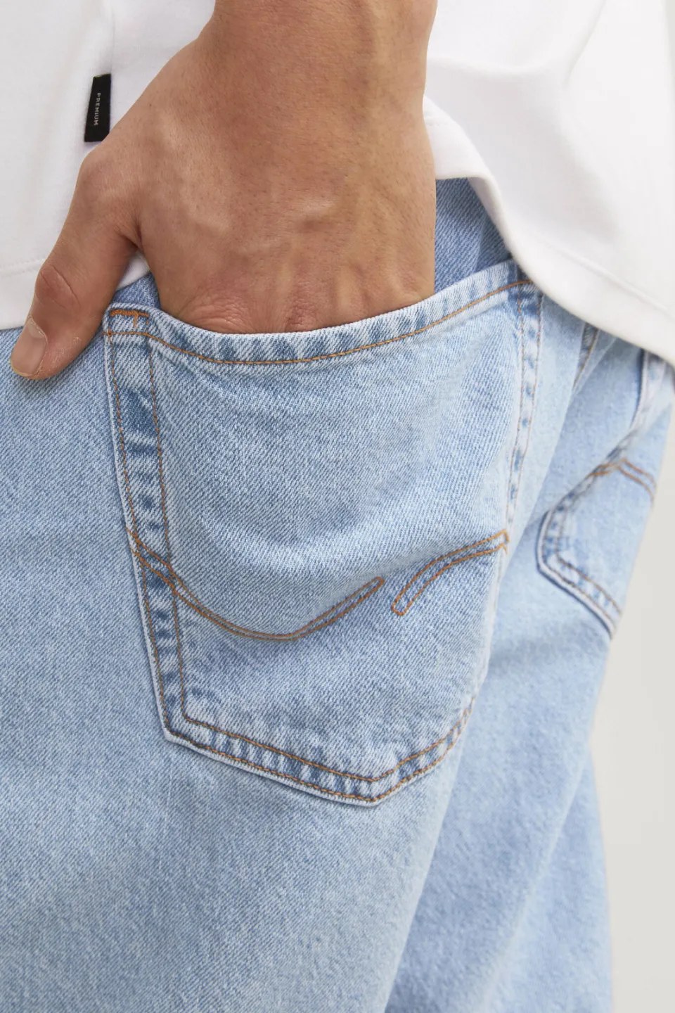 Jack & Jones JEANS INTELLIGENCE jeans - light blue denim, foto 6