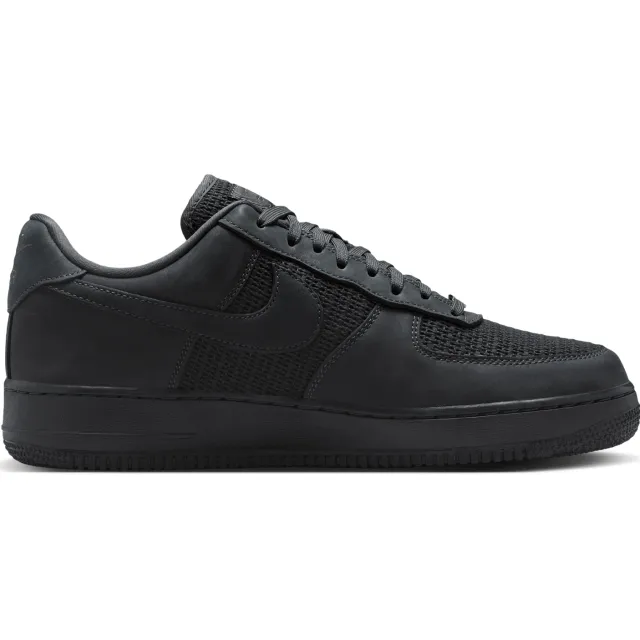 Nike Air Force Sneakers Heren - Zwart - Mesh/Synthetisch