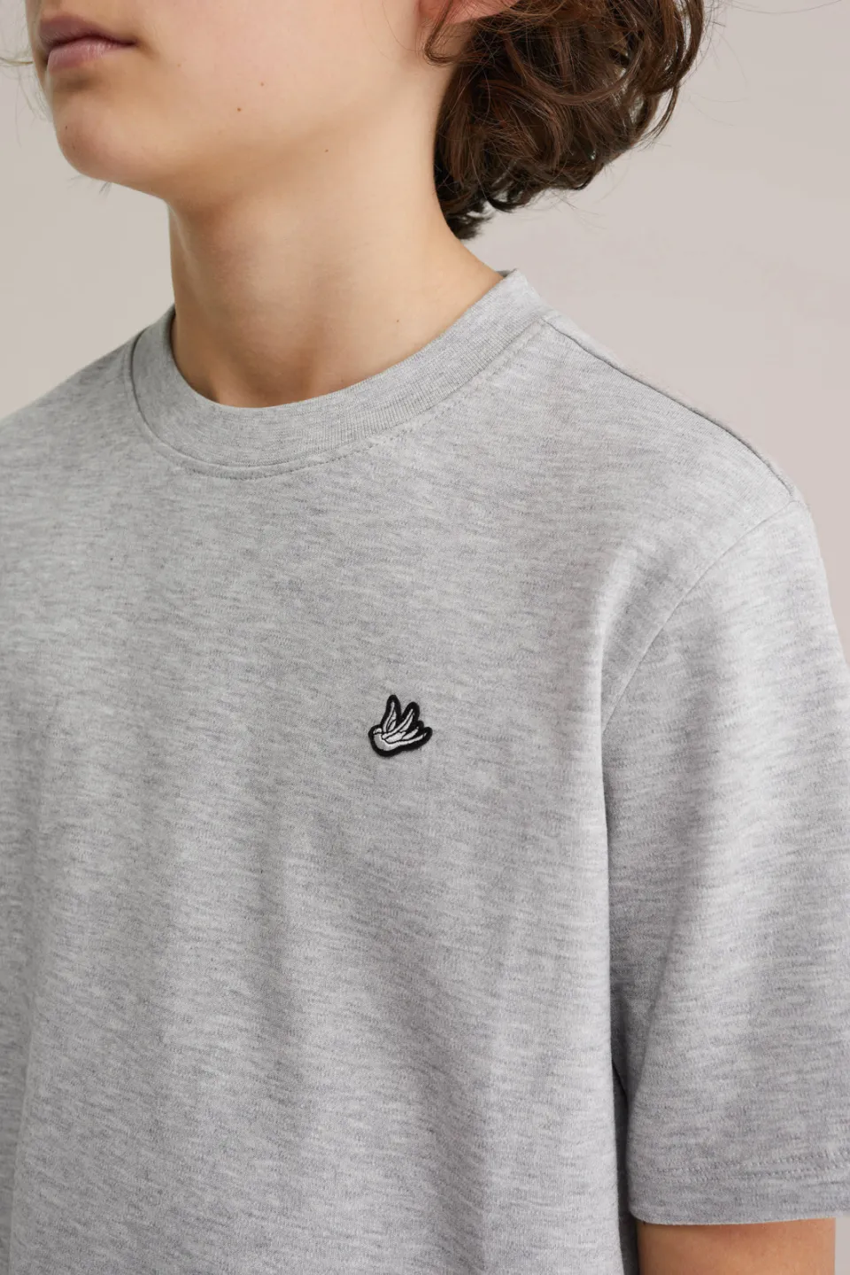WE Fashion T-shirt grijs melange, foto 6