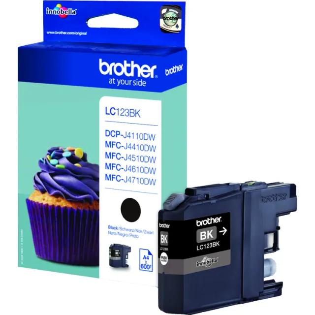 Brother LC-123BK inktcartridge zwart