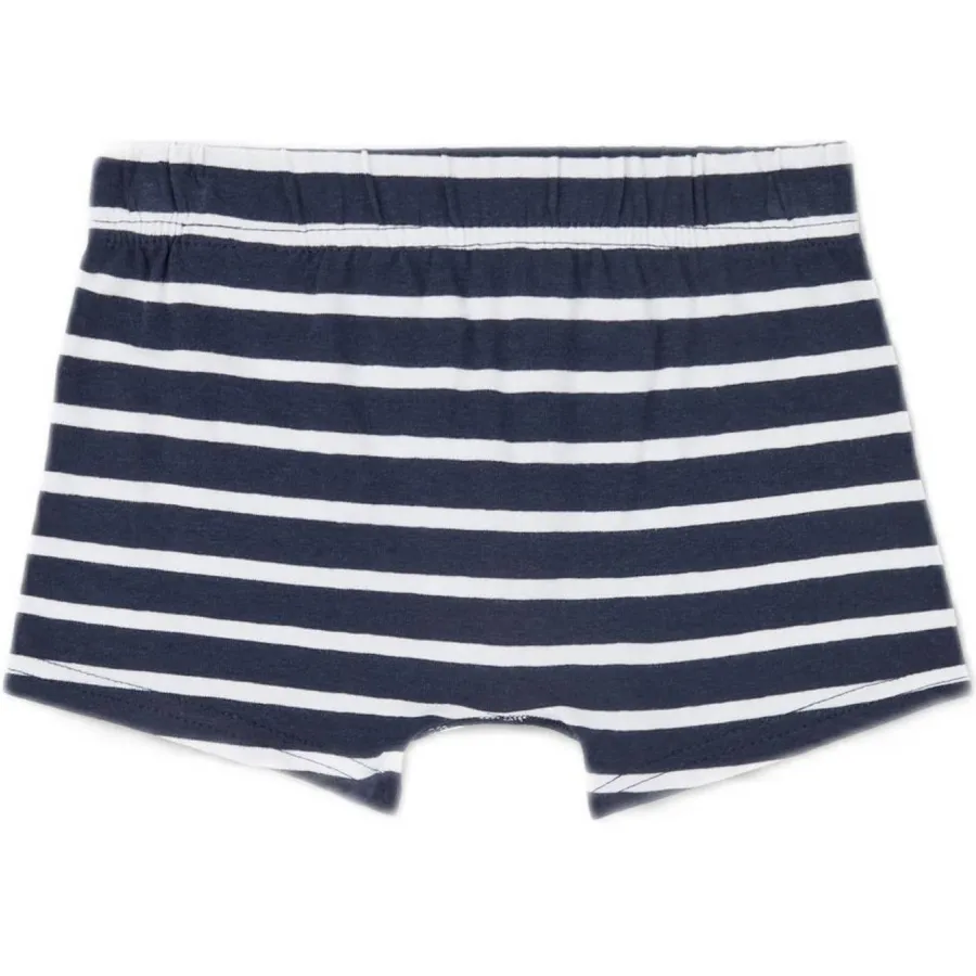 NAME IT boxershort donkerblauw/wit (set van 3), foto 4