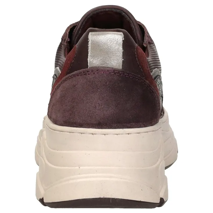 Sub55 sneakers laag bordeaux, foto 4