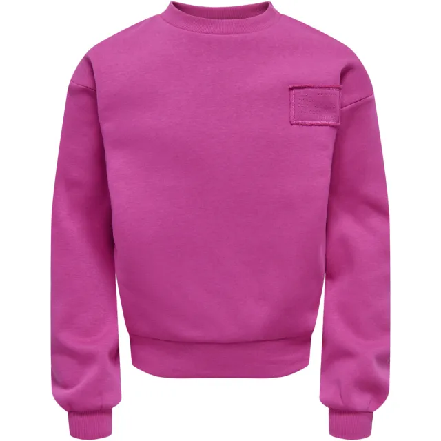 Only KIDS ONLY GIRL sweater met ruches - fuchsia