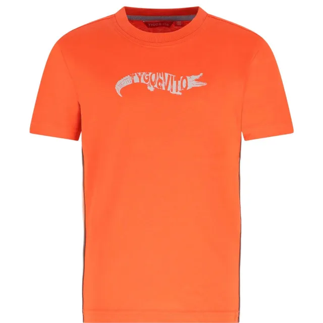 TYGO & vito jersey T-shirt oranje, foto 2