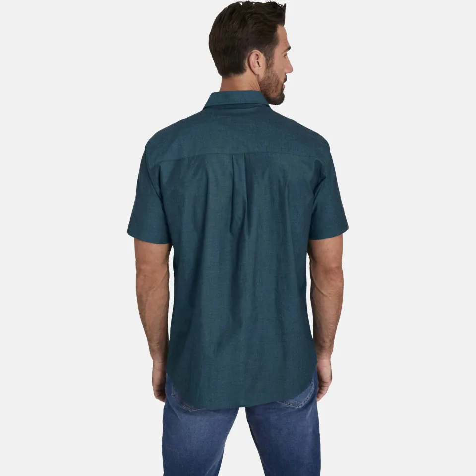 Jan Vanderstorm casual overhemd EVIN Plus Size - (set van 2) benzine, foto 6