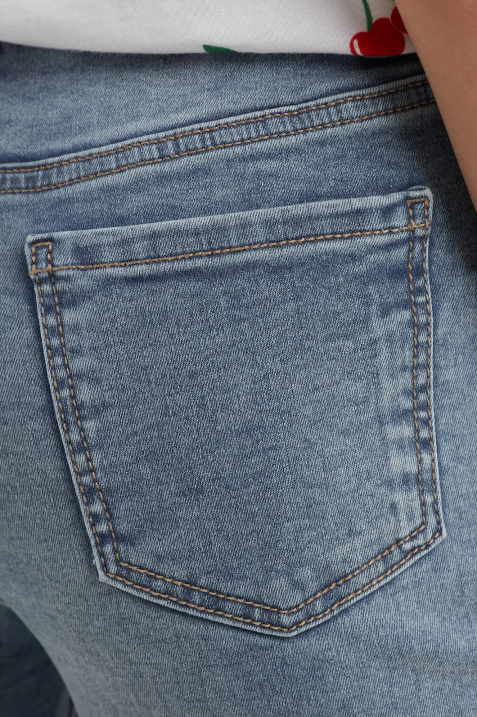Anytime flared jeans blauw, foto 5